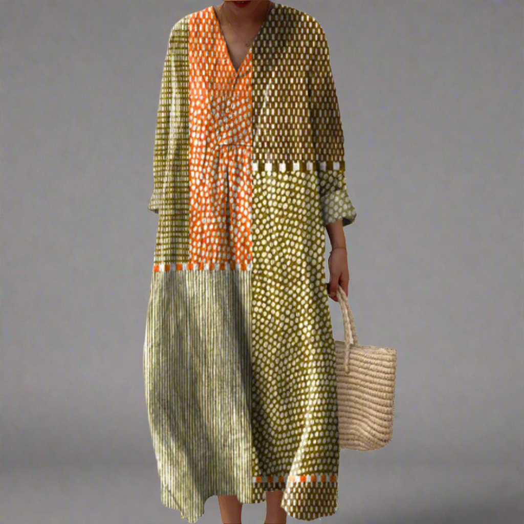 BREE | ROBE GÉOMÉTRIQUE ÉLÉGANTE