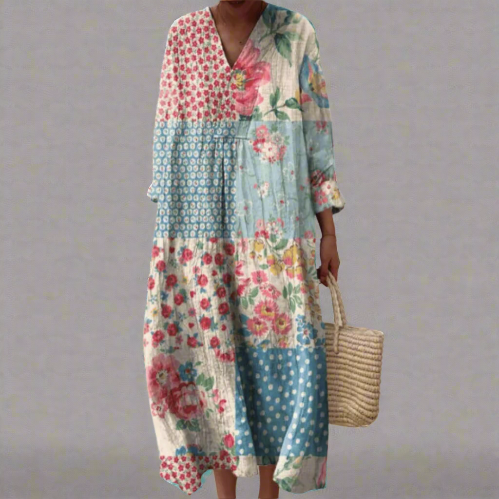 SAULE | ROBE GÉOMÉTRIQUE ÉLÉGANTE