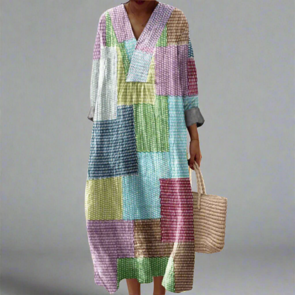 INDIANA | ROBE GÉOMÉTRIQUE ÉLÉGANTE