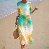 Pilar | Robe longue fluide chic et confortable