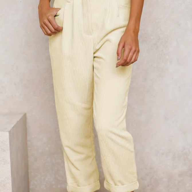 Cassidy - Pantalon Décontracté Intemporel