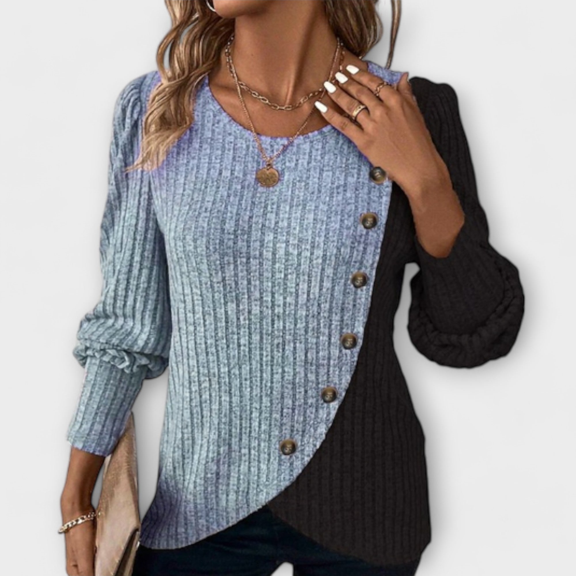 Xeraphine | Blouse Tricotée Élégante