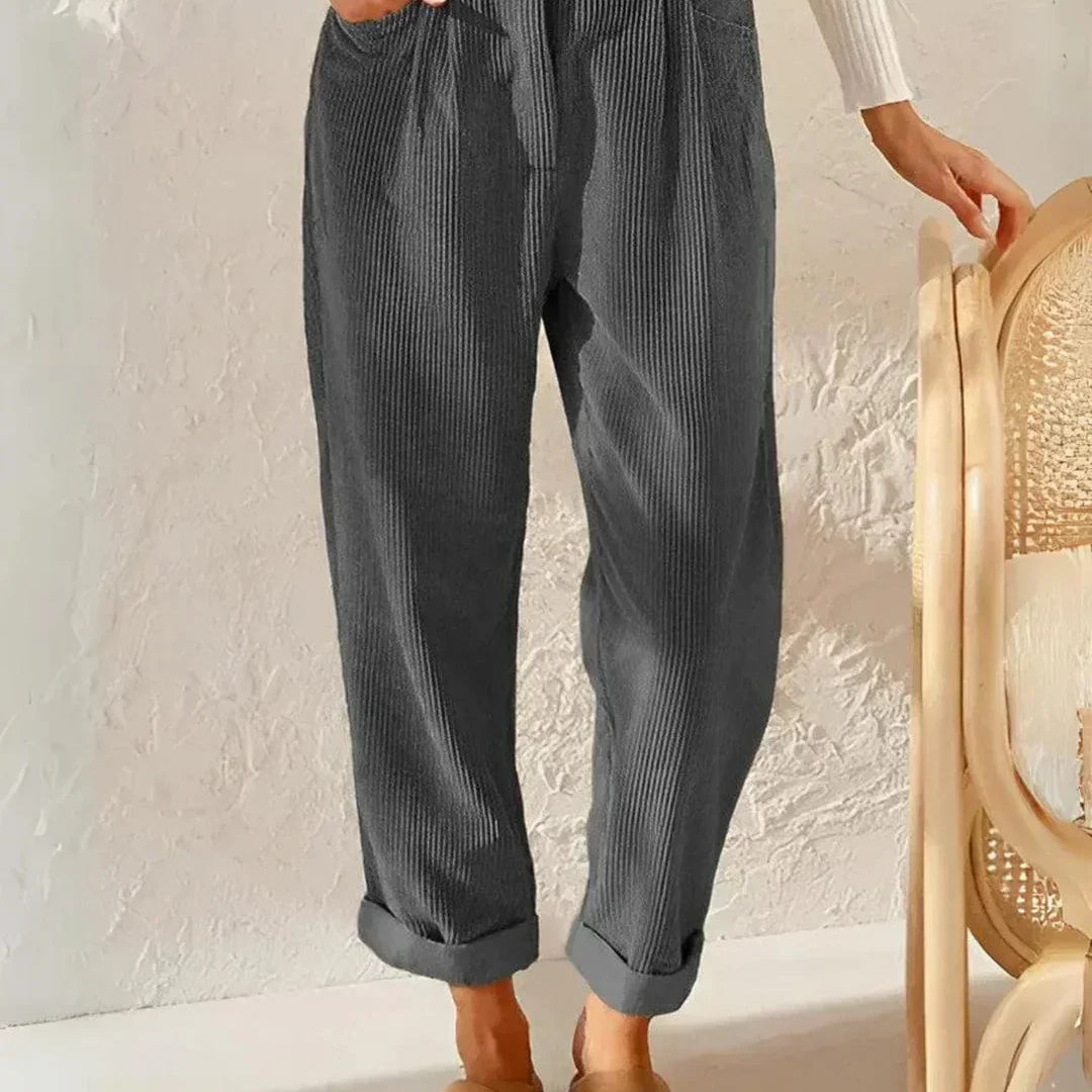 Cassidy - Pantalon Décontracté Intemporel