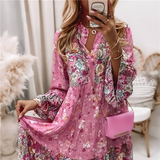 Eira - Robe Boho Imprimée