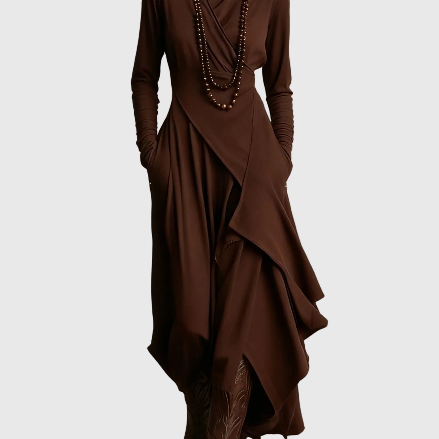 Violet | Robe Maxi Plissée