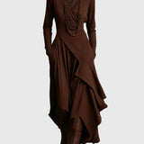 Violet | Robe Maxi Plissée