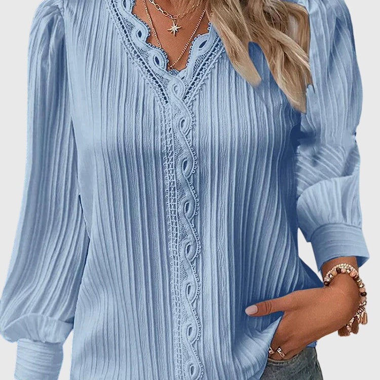 Andrea™ | Blouse Pullover Élégante