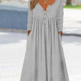 ZARA | ROBE MIDI À BOUTONS SUR LE DEVANT