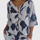 Laura | Blouse V-Neck Confortable