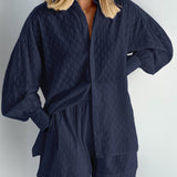 Elizabeth - Ensemble Chemise et Shorts Léger