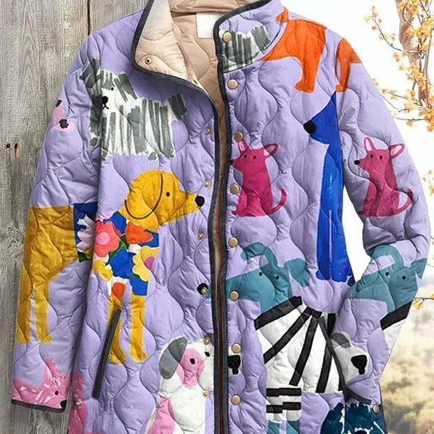 Laure | Veste imprimée