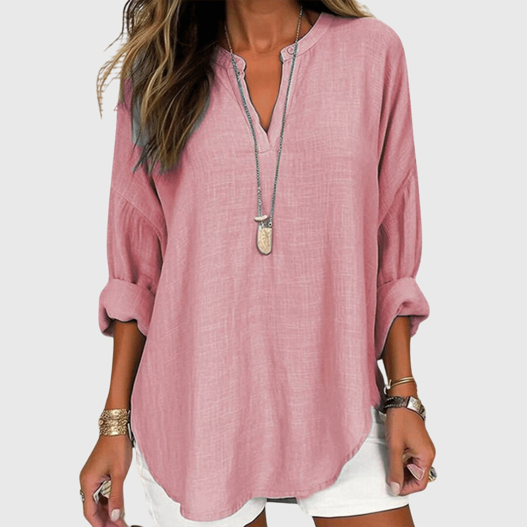 Lenara™ | Chemise de Plage Élégante et Flottante