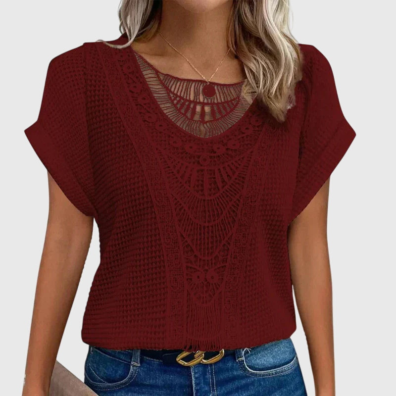 Pearl™ | Blouse Élégante Style Ibiza