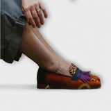 Fallon™ | Mocassin Marron Léopard
