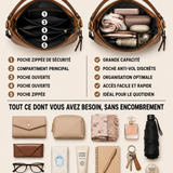 Agathe - Sac Chic Antivol + Pochette Offerte