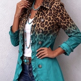 Dominique | Blazer Ombre Léopard