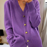 Amy | Cardigan Élégant en Maille
