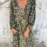 Jessa - Robe Maxi Léopard